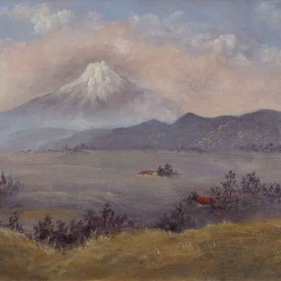 Unknown Artist - Mt Taranaki