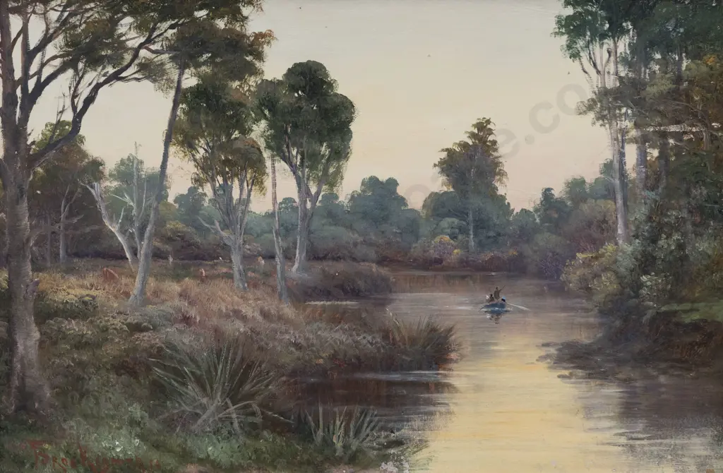F Brookesmith - River Landscape Image 1++