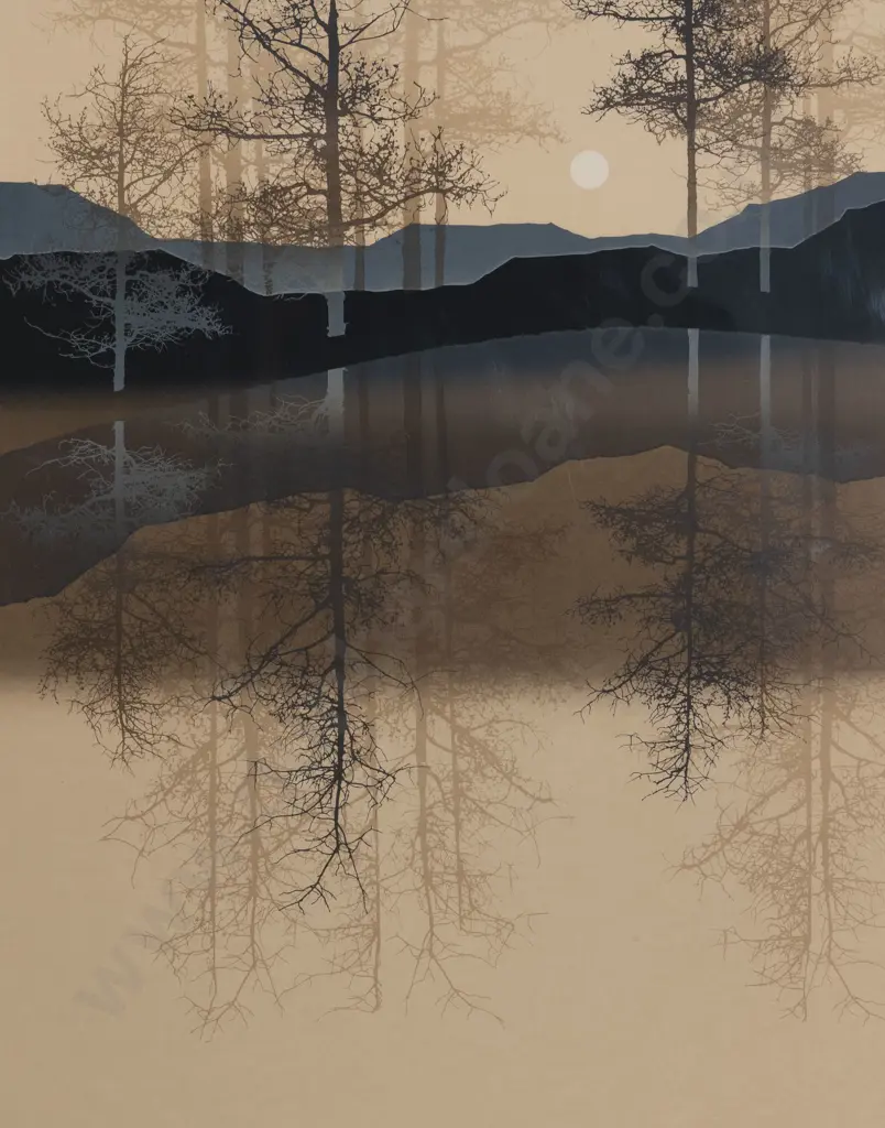 Virgil Thrasher (American b 1943) - Idle Water Image 1++