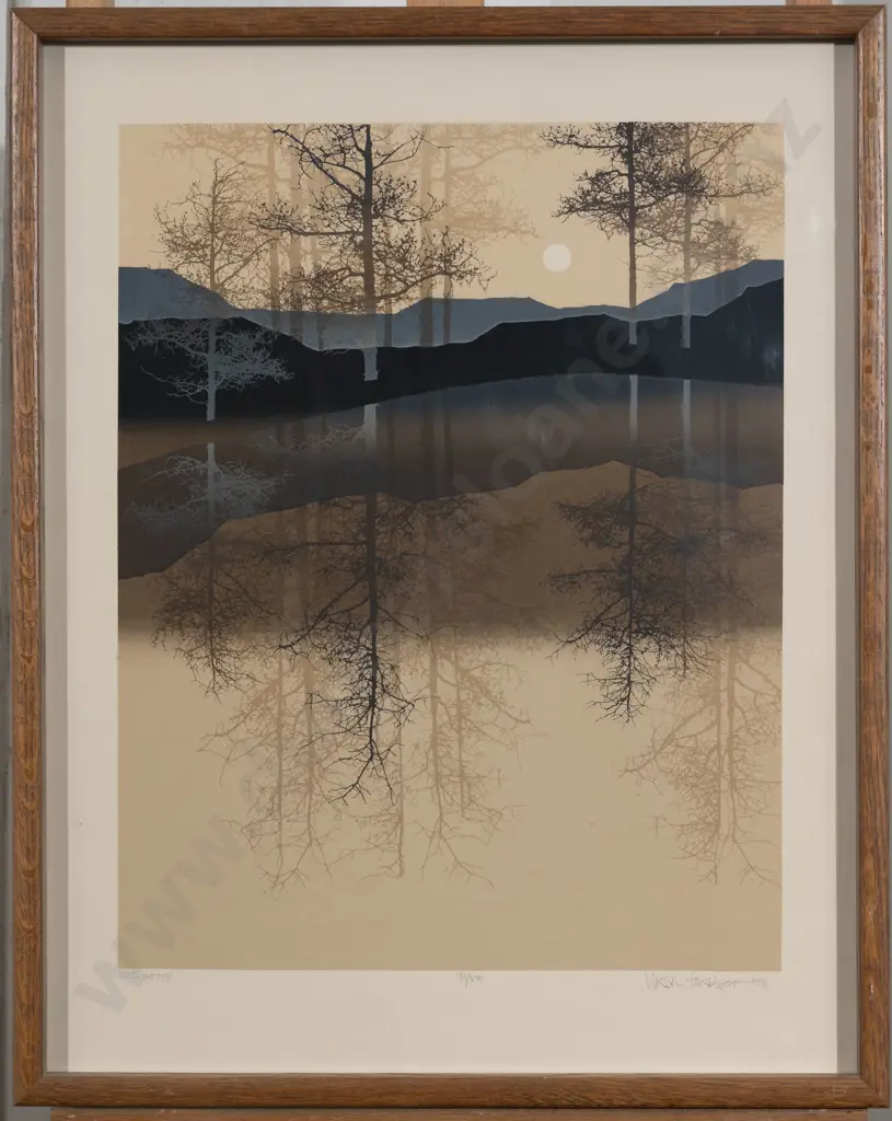 Virgil Thrasher (American b 1943) - Idle Water Image 1++