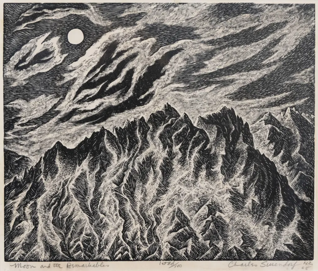 Charles Surendorf - Moon and the Remarkables Image 1++