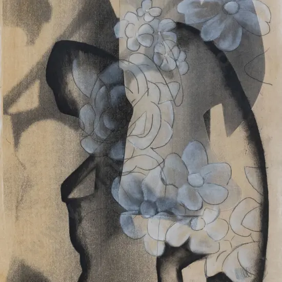 Unknown Artist - Floral Abstract