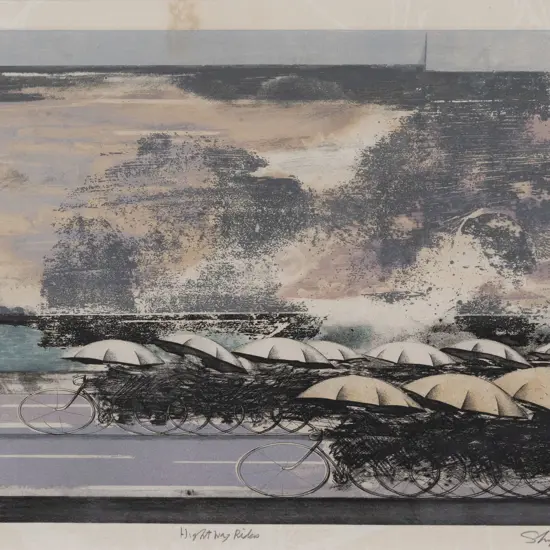 Shigeki Kuroda (b1953) - Highway Riders