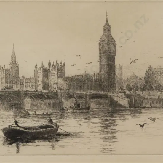 Frank Harding (British) - Westminster Bridge