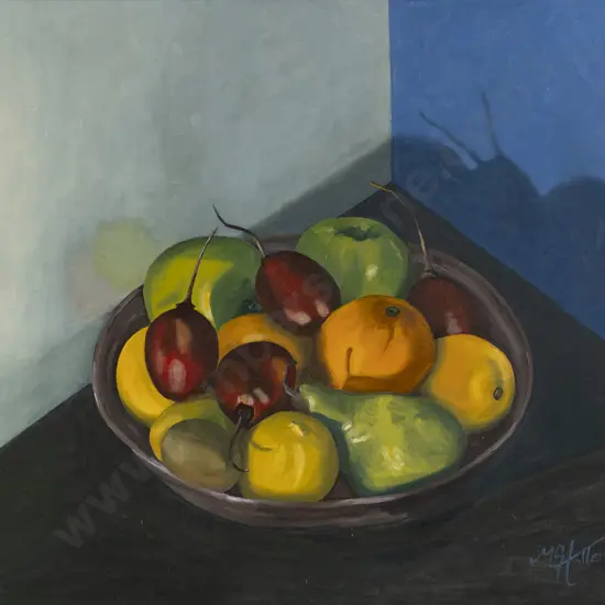 M G Holland - Still Life with Fruit