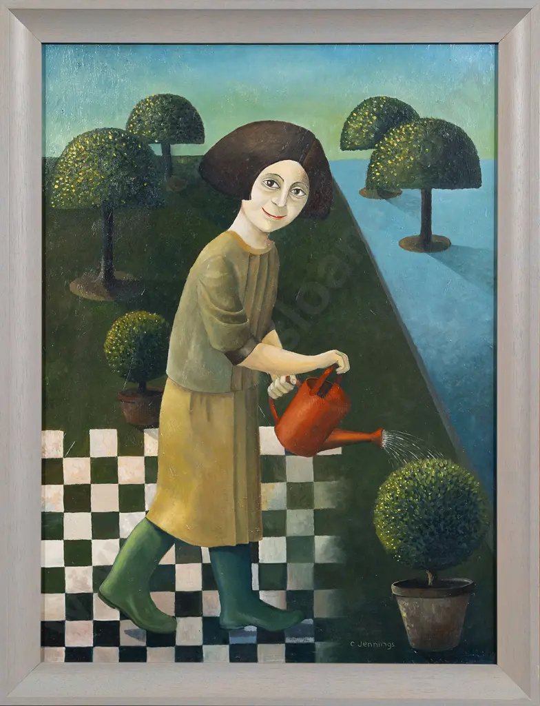 Claire Jennings - "The Garden" & "Cooling Off 1" (2) Image 1++