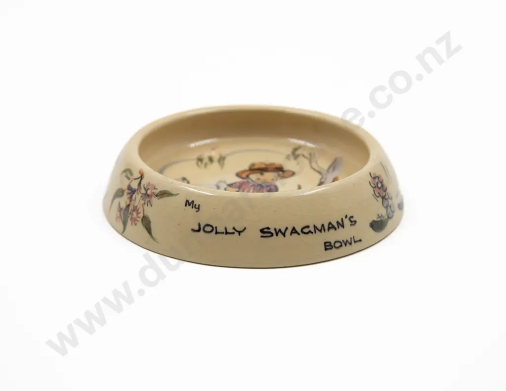 C1950's 'My Jolly Swagman's Bowl' Image 1++