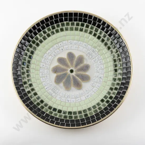 John Crichton Style Shallow Mosaic Tile Bowl