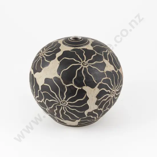 Incised Ovoid Vase