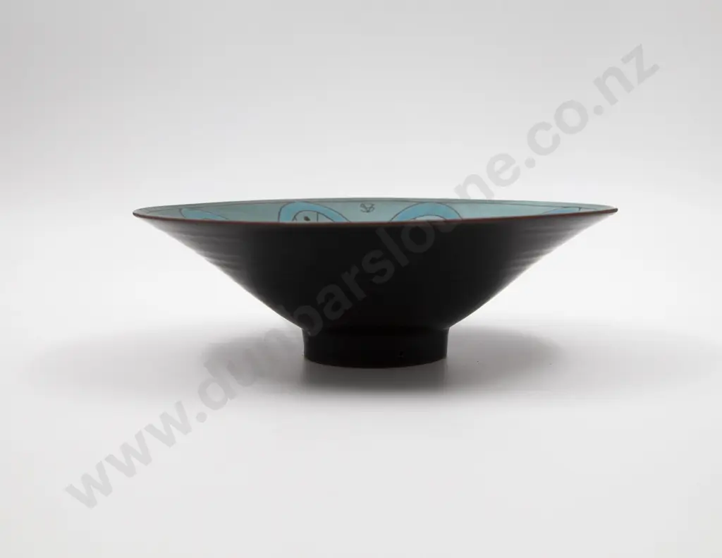 Barry Ball 1280 Pottery Footed Bowl Image 1++
