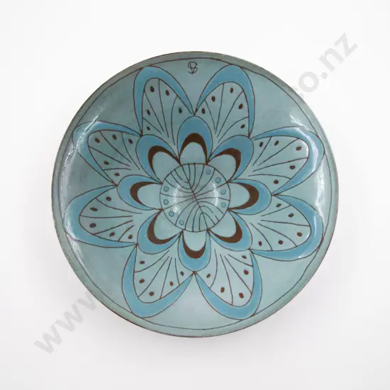 Barry Ball 1280 Pottery Footed Bowl