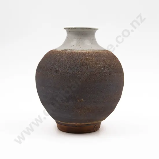NZ Pottery Ovoid Vase