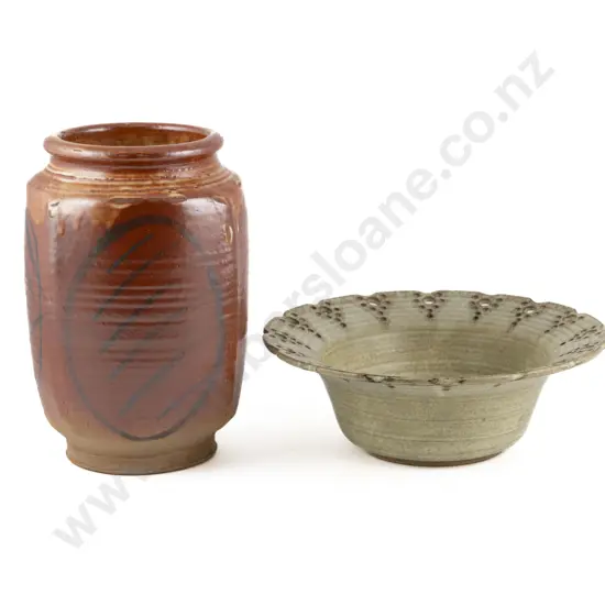 Pottery Bowl & Vase