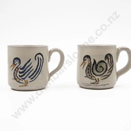 Two Elizabeth Lissaman Mugs