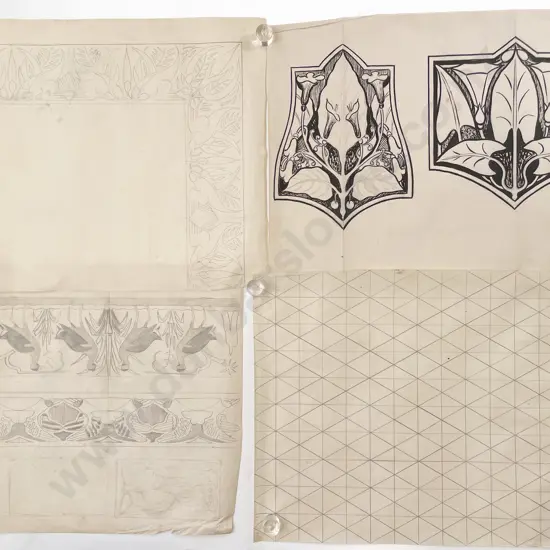 John Weeks (1888 - 1965) - Eight Graphic Sketches (unframed)