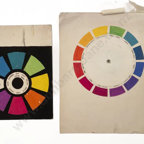 John Weeks (1888 - 1965) - Two Colour Wheels (unframed)