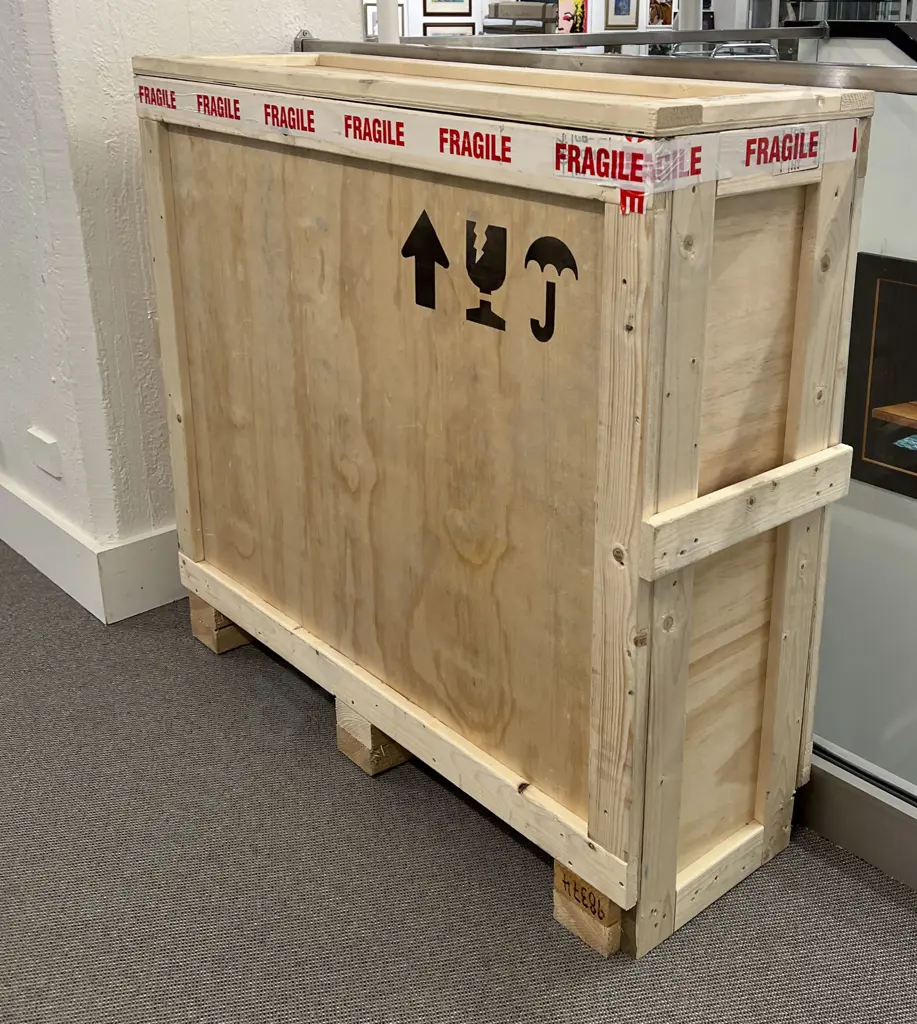 Large Art Packing Crate Image 1++