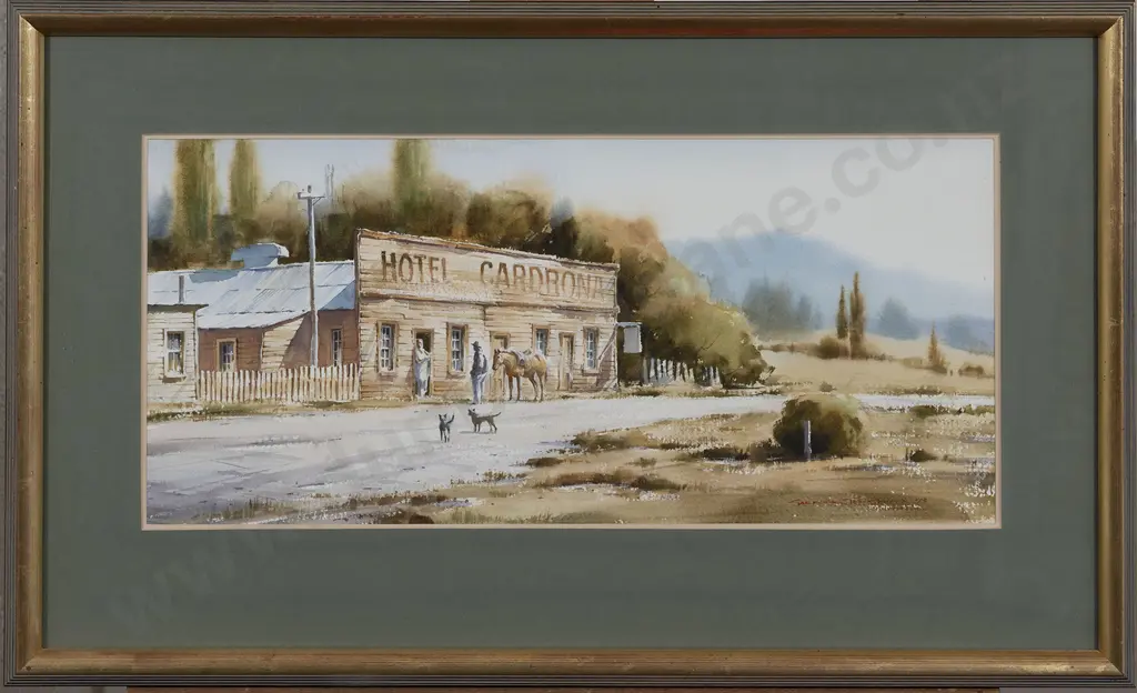 Garrick Tremain (b1941) - Hotel Cardrona Image 1++