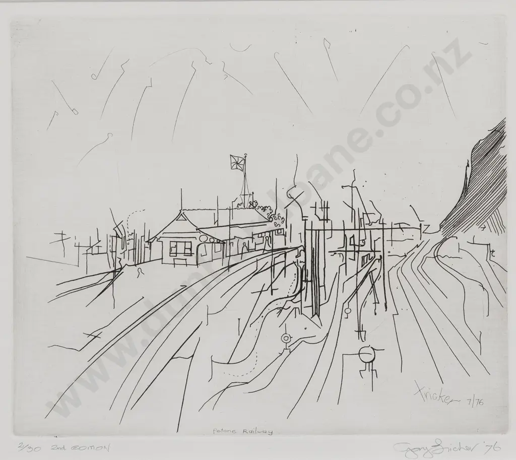 Gary Tricker (1938 - 2021) - Petone Railway Image 1++