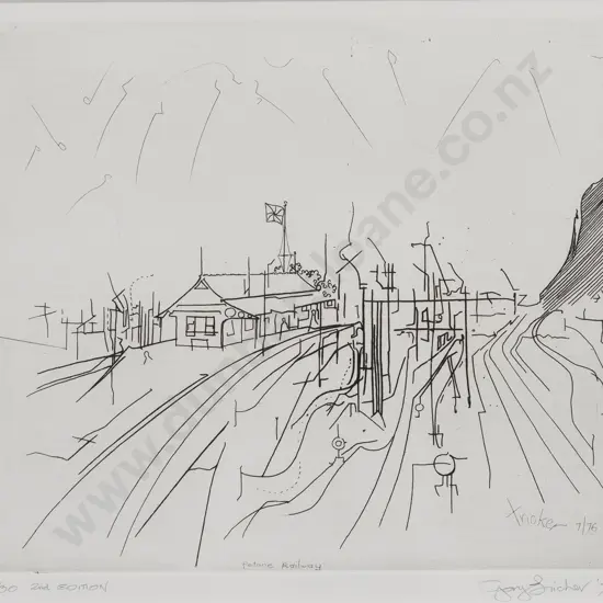 Gary Tricker (1938 - 2021) - Petone Railway