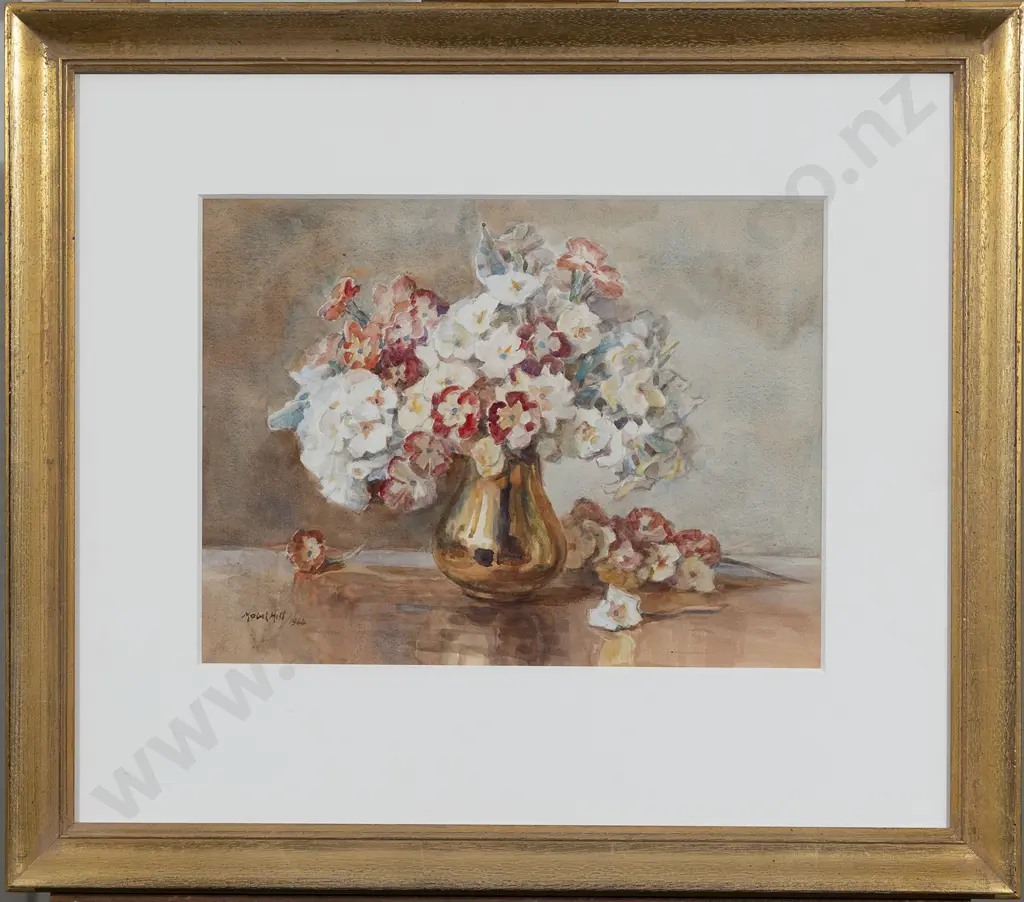Mabel Hill (1872 - 1956) - Primroses Image 1++