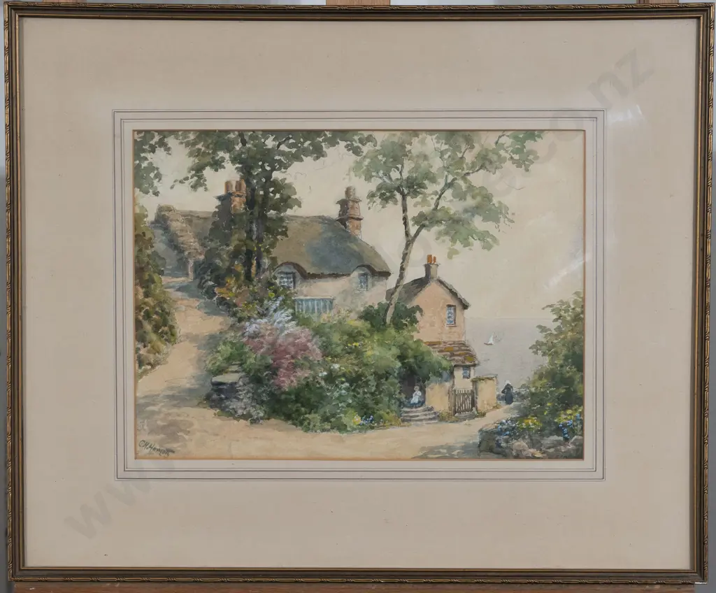 C H Howorth (1856 - 1945) - Shelleys Cottage Image 1++