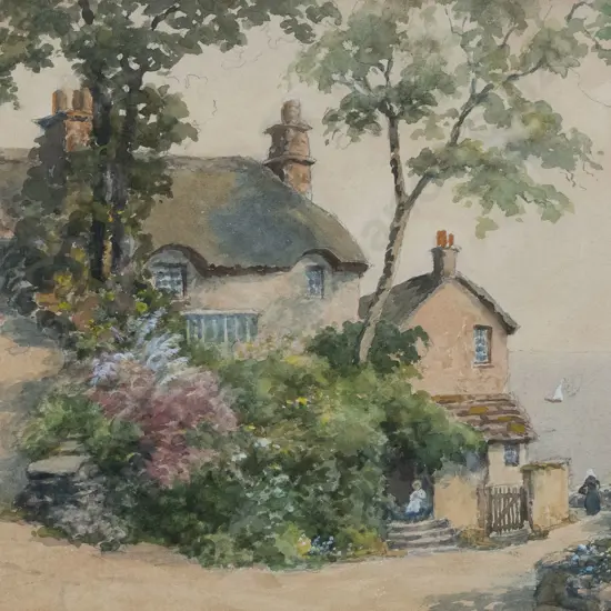 C H Howorth (1856 - 1945) - Shelleys Cottage