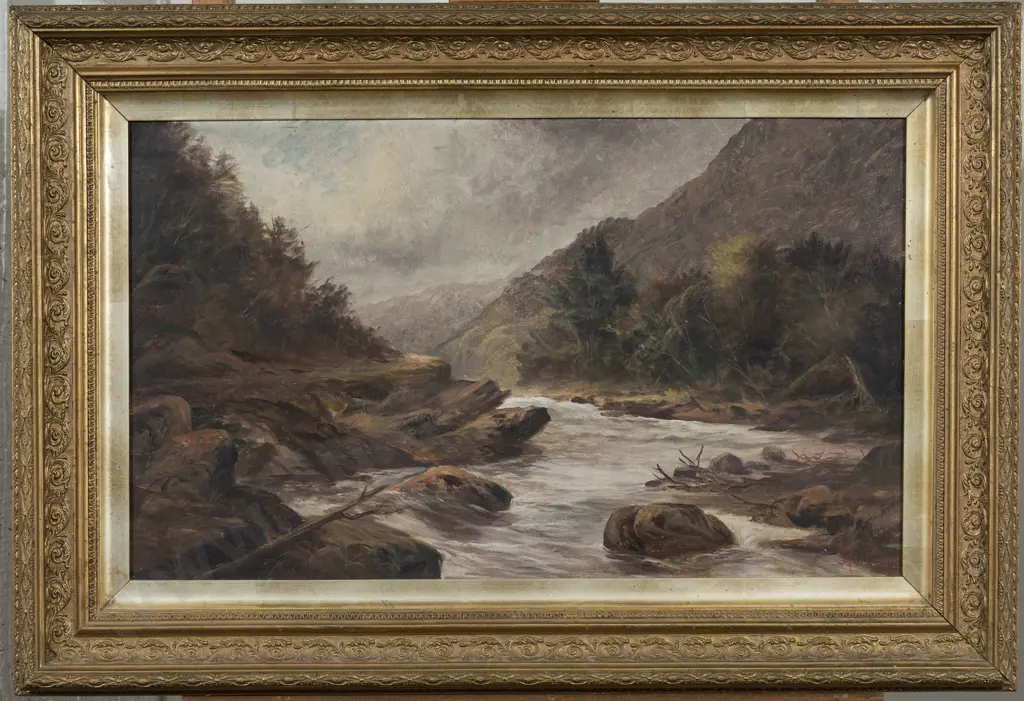 J R Rollason (1856 - 1906) - Makina Gorge Image 1++