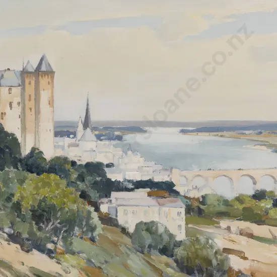 W Basil Honour (1897 - 1988) - Château de Saumur