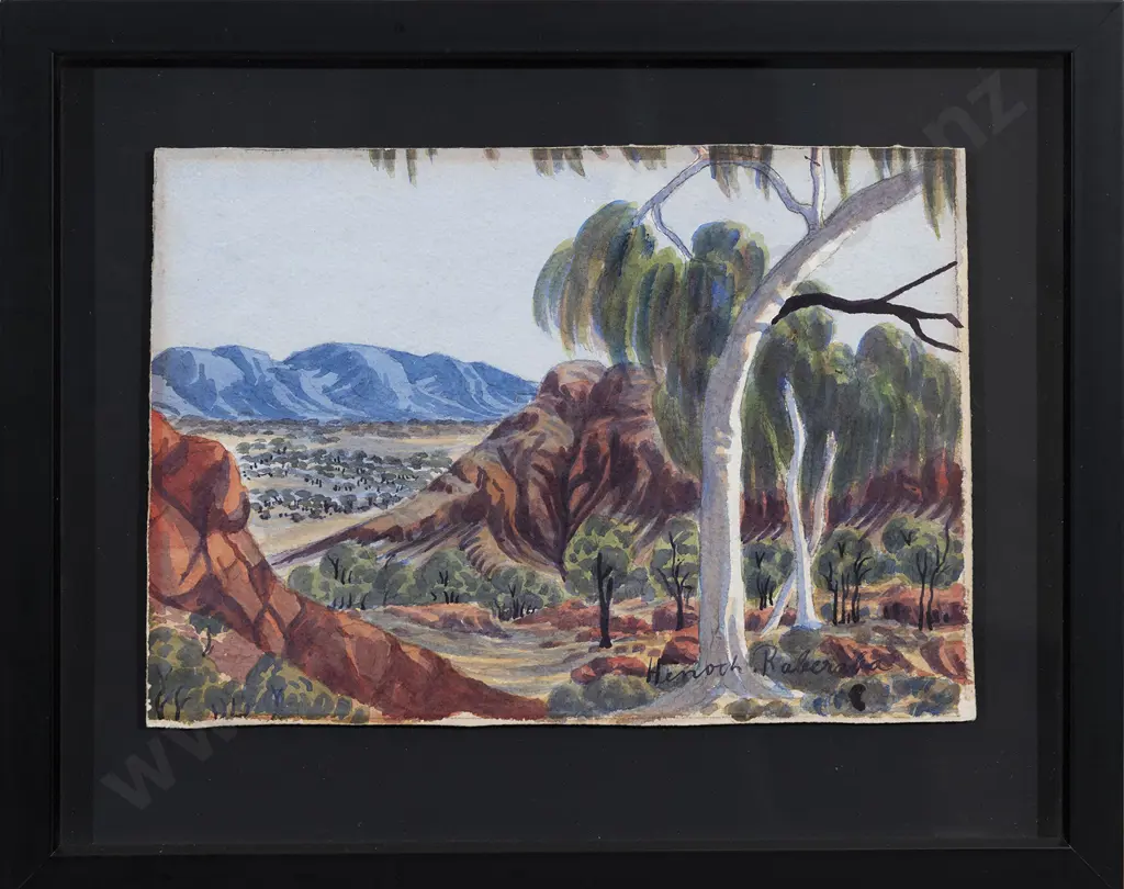 Henoch Raberaba (1914 - 1975) - Australian Landscape Image 1++