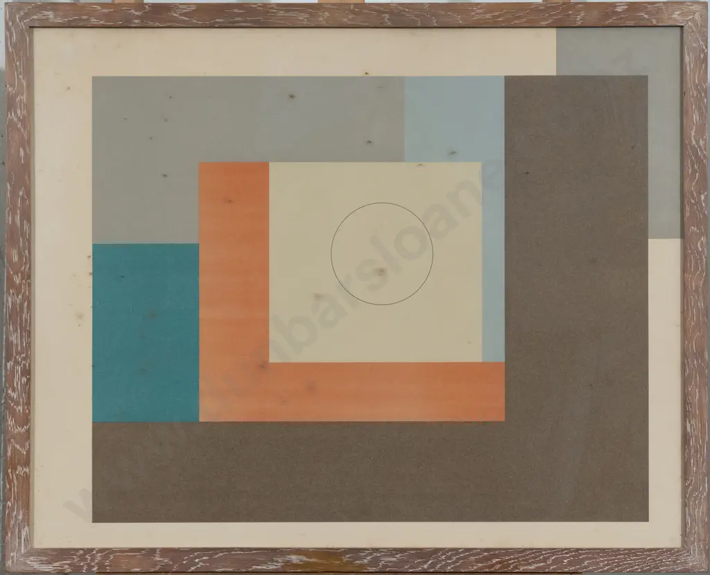 Ben Nicholson (1894 - 1982) - Abstract Composition Reproduction Print Image 1++