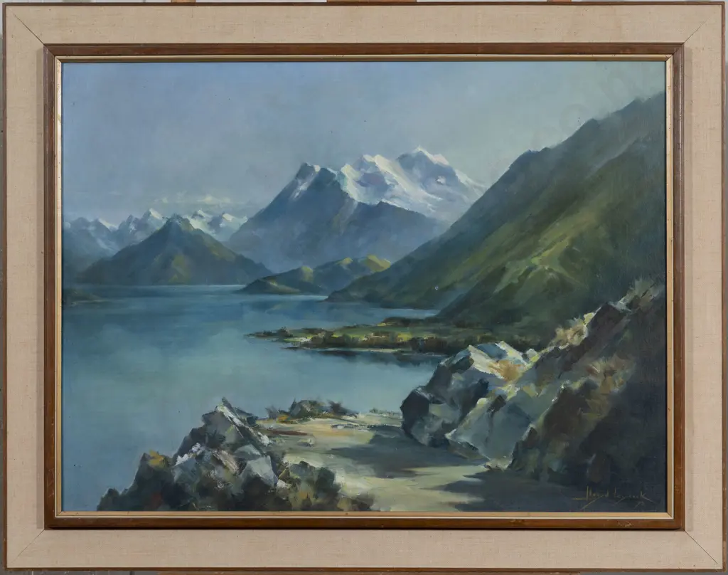 Lloyd Laycock - Lake Wakatipu Image 1++