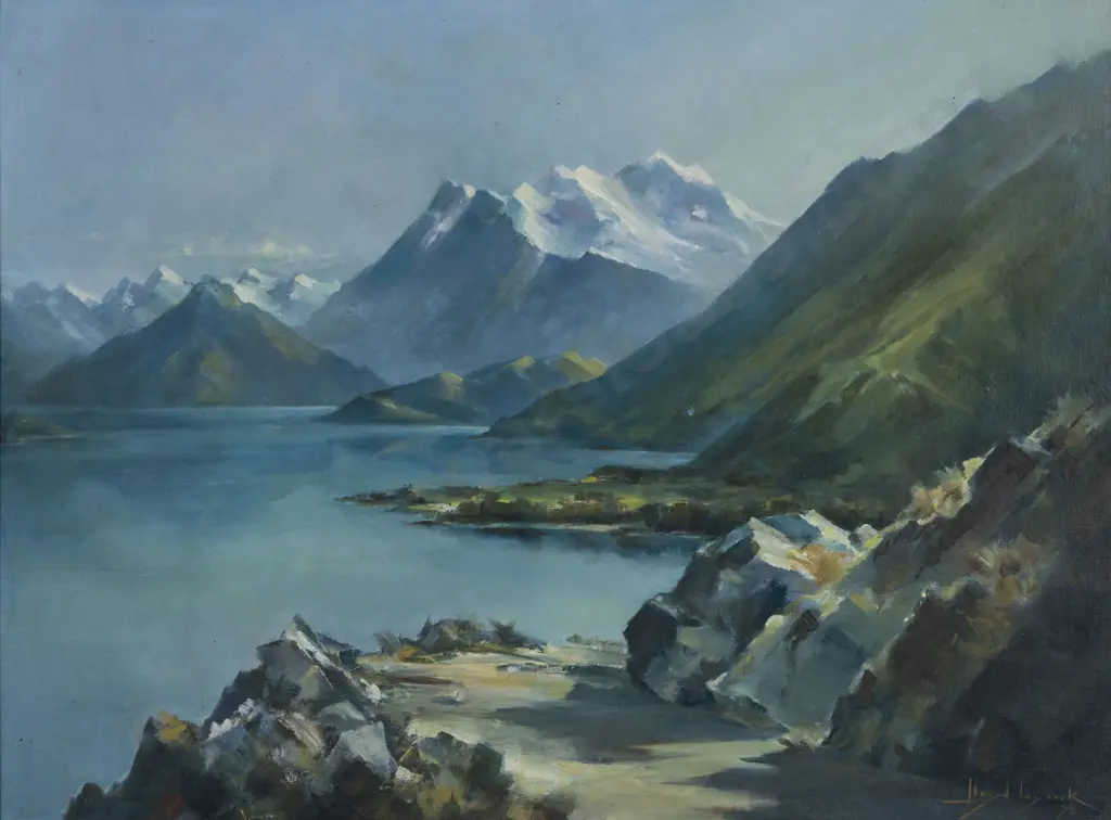 Lloyd Laycock - Lake Wakatipu Image 1++
