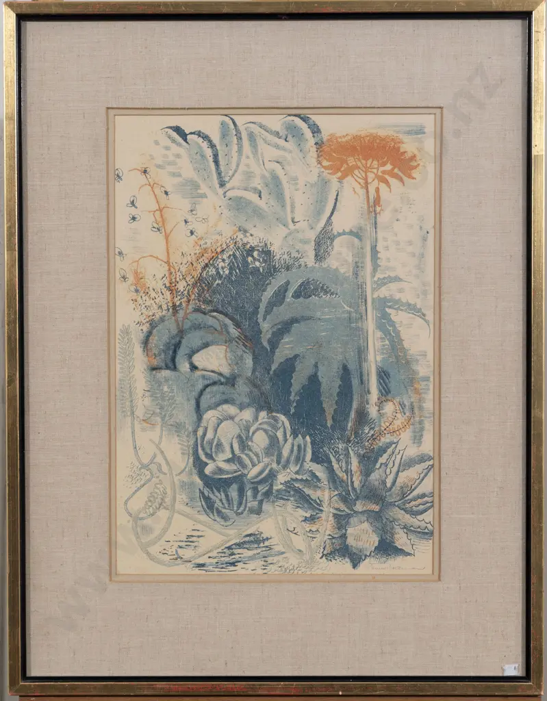 Stewart McLennan (1903-1973) - Succulents Image 1++