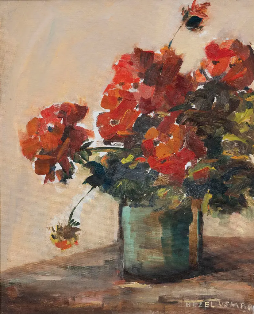 Hazel Usmar - Geraniums Image 1++