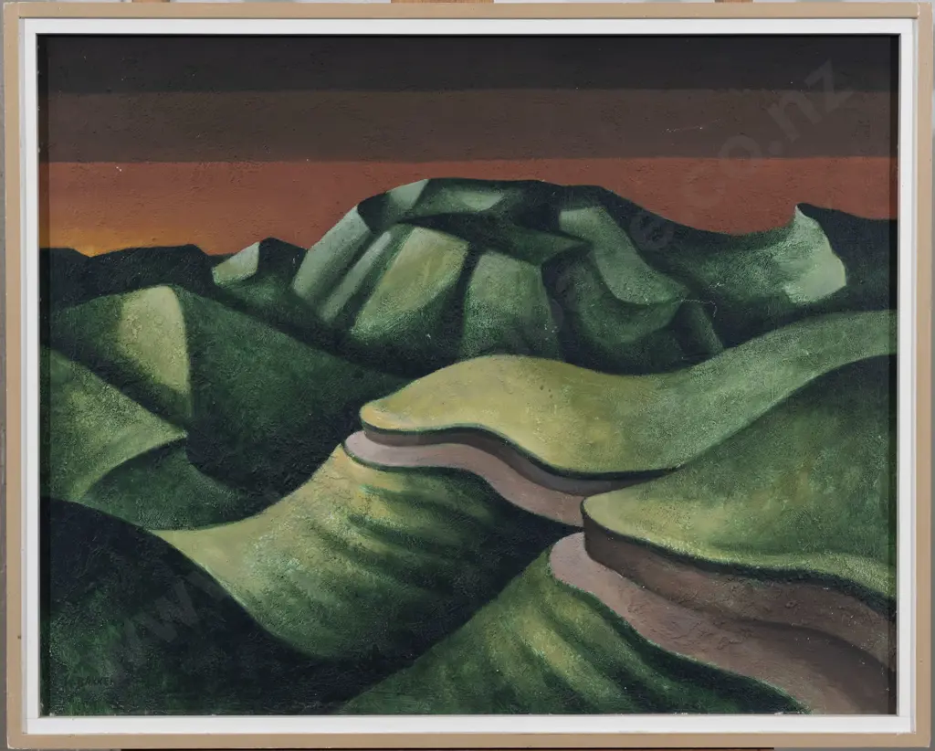 Walter Bakkenes (1920 - 1986) - Untitled Landscape Image 1++