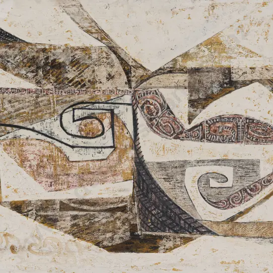 G V Hansen - Untitled Abstract