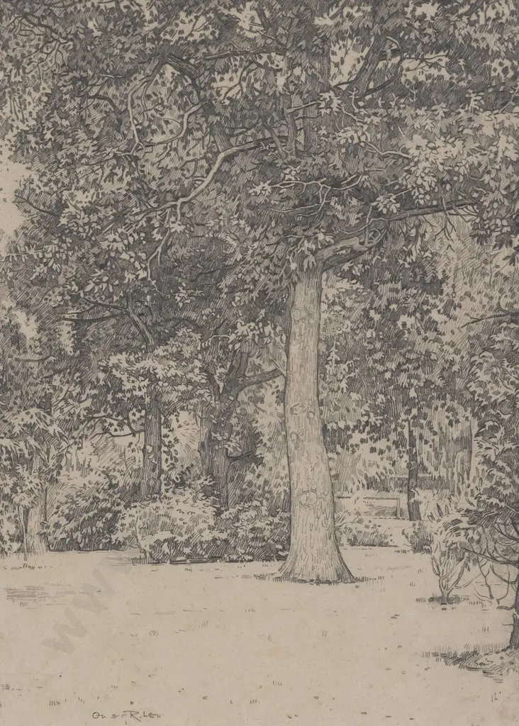 Owen R Lee (1918 - 2003) - Botanical Gardens Image 1++