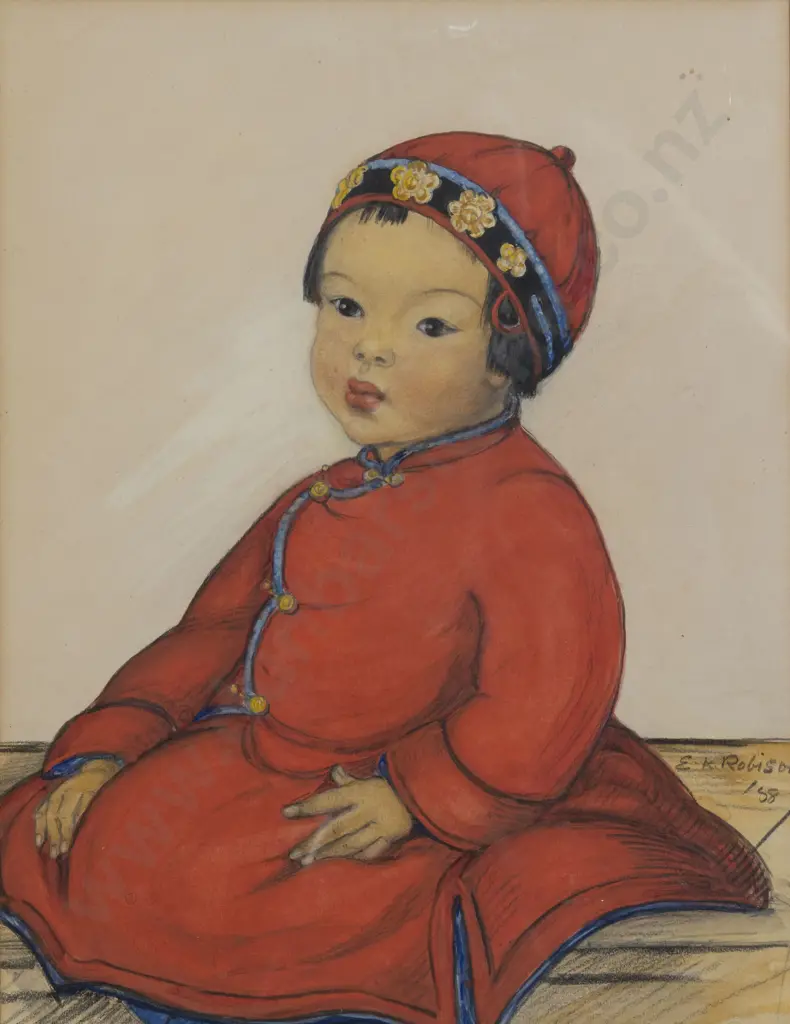 E K Robison (1879 - 1986) - Sing in Gala Dress Image 1++