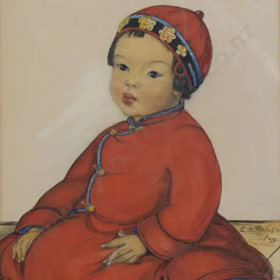 E K Robison (1879 - 1986) - Sing in Gala Dress