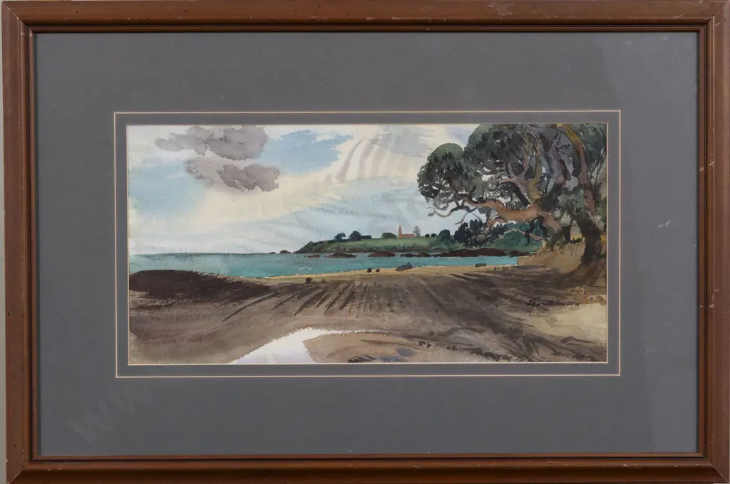 Eric Lee Johnson (1908 - 93) - Coromandel East Cape Image 1++