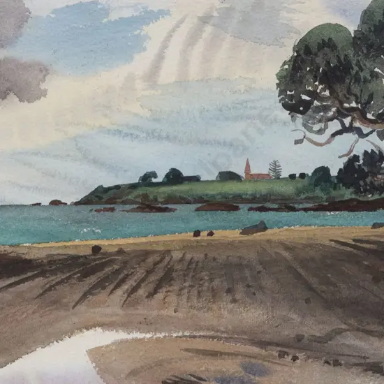 Eric Lee Johnson (1908 - 93) - Coromandel East Cape