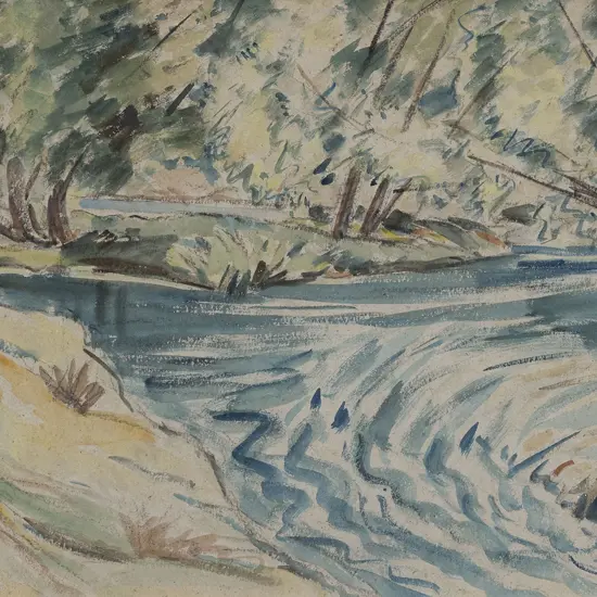 T A McCormack (1883 - 1973) - Summer Landscape