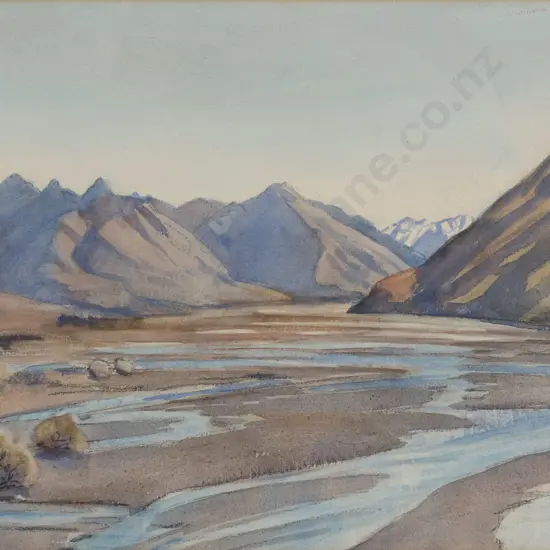 Beatrice Seddon (1889-1987) - Rangitata River