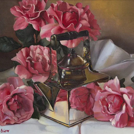 Michael Blow (b.1943) - The Brass Kettle