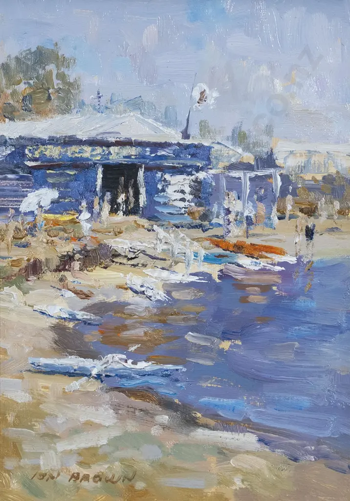 Ion Brown (b 1942) - The Windsurf Shop Image 1++