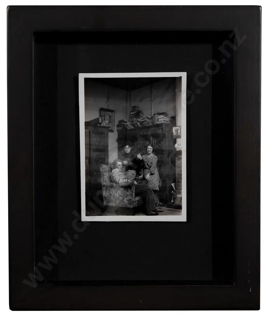 Photograph - Leo Bensemann and Rita Angus Image 1++