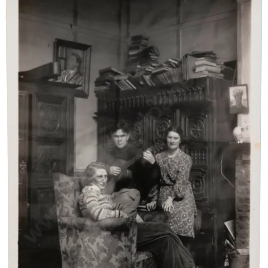 Photograph - Leo Bensemann and Rita Angus