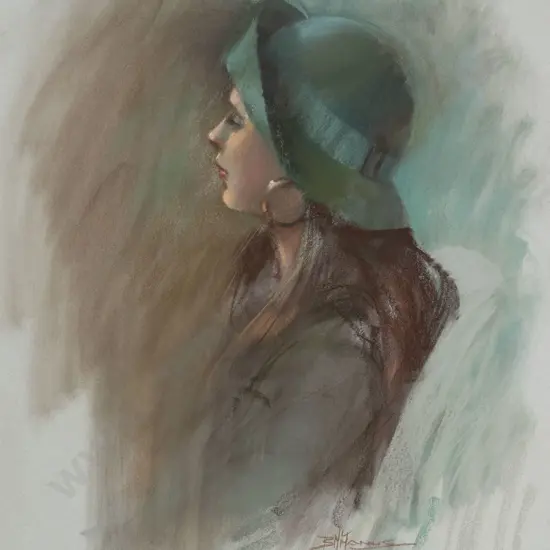 Barbara McManus (Australian b 1939) - The New Hat