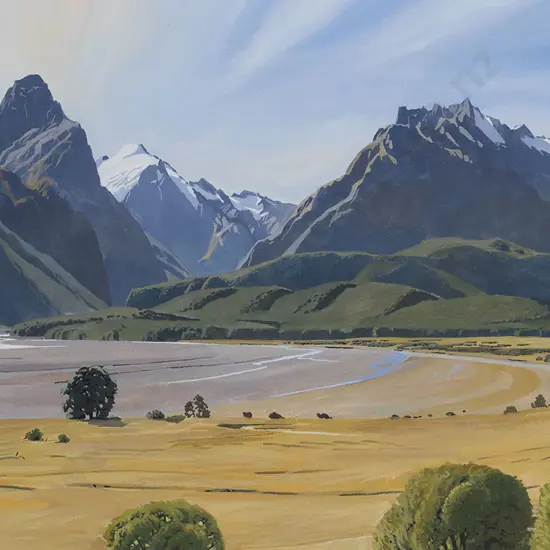 John Rundle (1933 - 2014) - The Dart Valley Otago